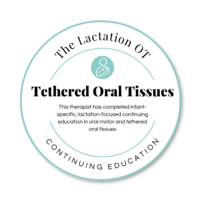 The Lactation OT Tethered Oral Tissues Badge
