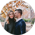 two people standing in front of a tree in Georgia